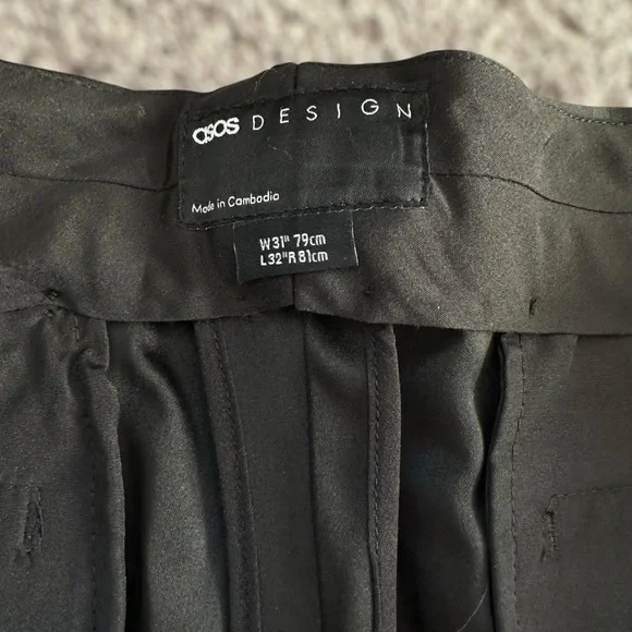 ASOS Wide Leg Smart Pants - Picture 5 of 5